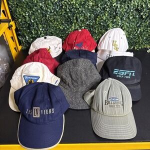 Vintage Hat Lot Snapback And Strapbacks 11 Hats